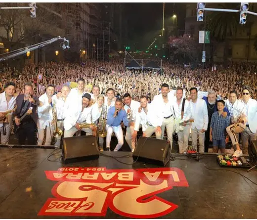 La Barra - La Barra festej sus 25 aos con la msica