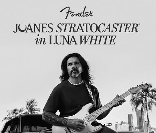 Juanes - Fender anuncia el lanzamiento de la guitarra Juanes Stratocaster