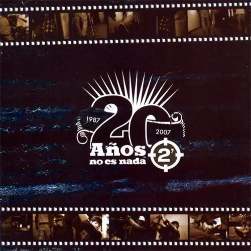 2 Minutos - 20 AÑOS NO ES NADA - CD + DVD OBRAS 2007