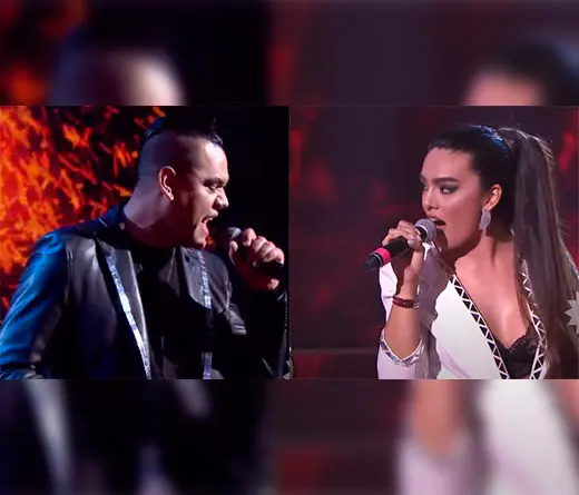 ngela Leiva - ngela y Brian cantaron Olvdame y pega la vuelta de Pimpinela