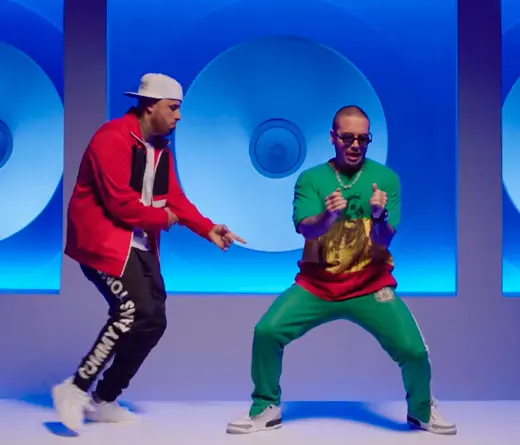 Nicky Jam - Un fuego: Nicky Jam y J Balvin en 