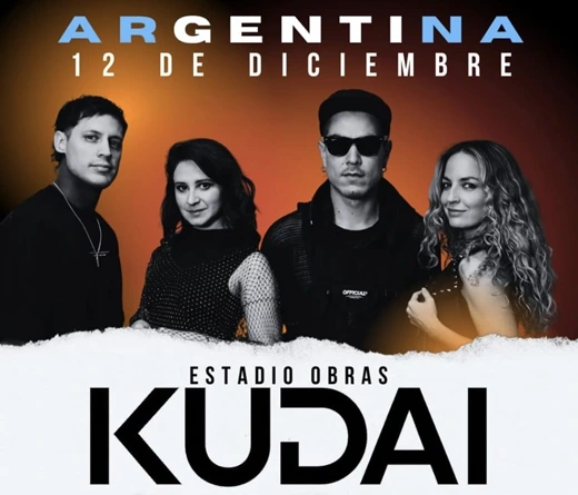 Kudai - Kudai regresa a Argentina con su Tour 4 Fans