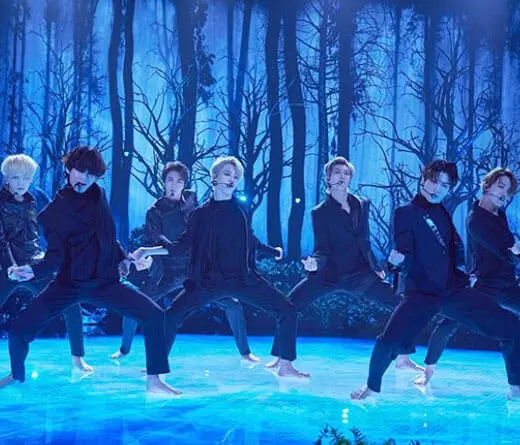 BTS - Actuacin de BTS en The Late Late Show