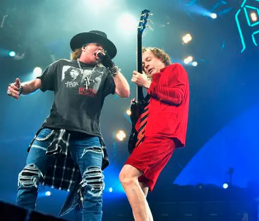 CMTV.com.ar - Axl trabaja en el lbum de AC/DC