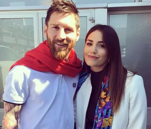 Lali - La foto de Lali y Messi 