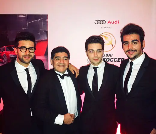 Il Volo - Il Volo junto a Maradona