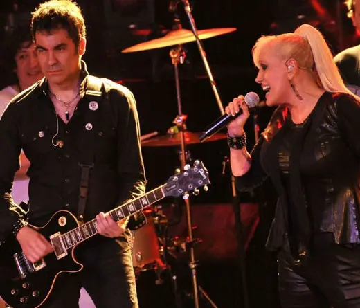 Valeria Lynch -  Valeria Lynch y Mariano Martnez versionan a Roxette