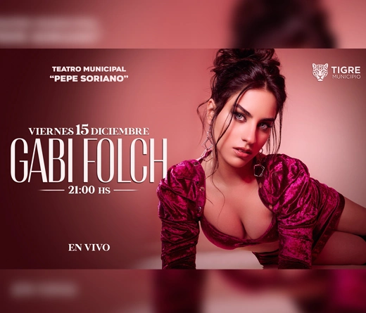 Gabi Folch - Primer show en vivo de Gabi Folch 