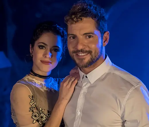 David Bisbal - Tini Stoessel y David Bisbal cantarn juntos