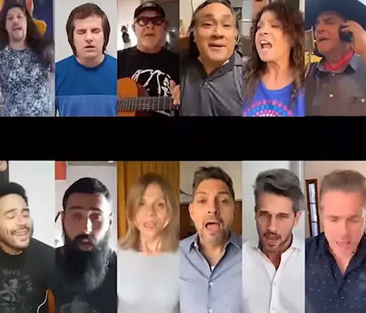 Destino San Javier - Destino San Javier versiona con msicos populares Solo le Pido a Dios