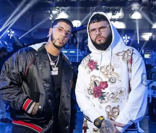 Esta noche, Farruko y Anuel AA harn Delincuente en Premios Juventud. 

