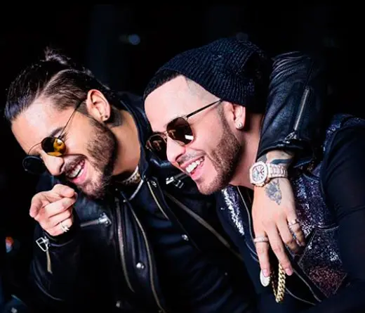 Maluma - Yandel y Maluma graban un video
