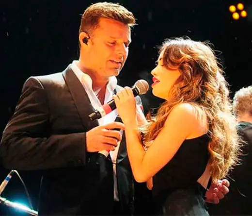 Ricky Martin - Lali invitada por Ricky Martin