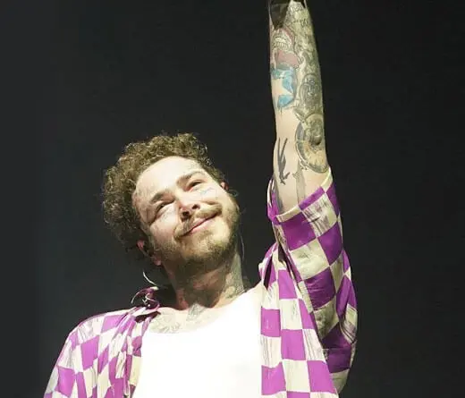 En pleno show, Post Malone arroj 50 mil dlares al pblico. 