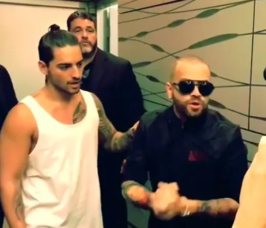 Maluma - As reaccion Maluma con el comentario de Nacho