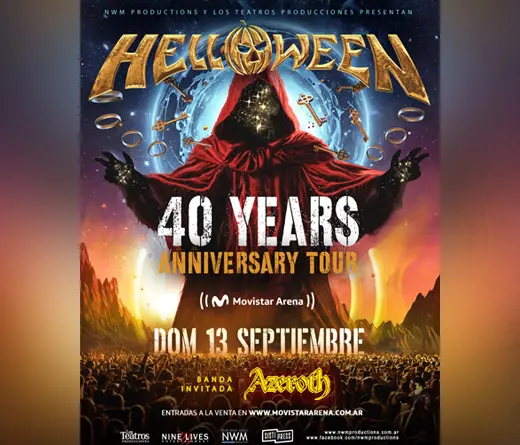 CMTV.com.ar - Helloween celebra 40 aos de Power Metal en Buenos Aires