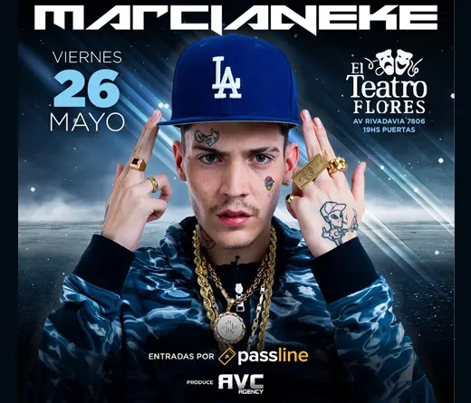 Marcianeke - Marcianeke tocar por primera vezen Buenos Aires 