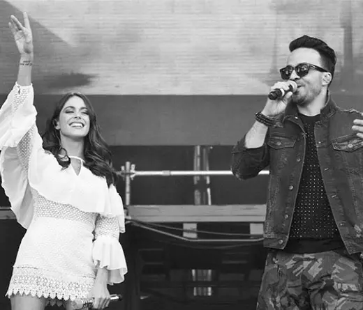 Luis Fonsi - Tini Stoessel y Luis Fonsi cantaron juntos