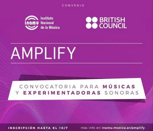 INAMU (Instituto Nacional de la Msica) - Convocatoria para msicas y experimentadoras sonoras