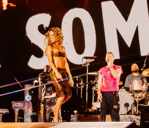 Tini Stoessel - TINI brill junto a Coldplay en Miami