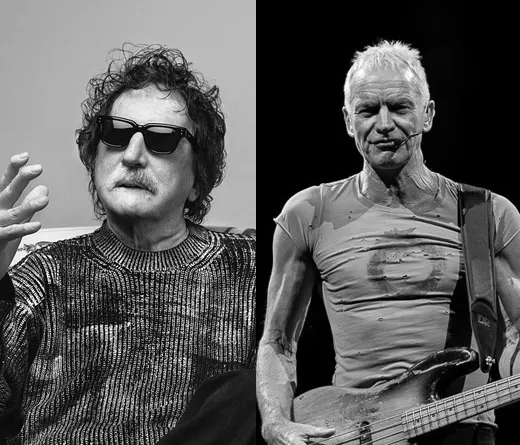 Charly Garca - Charly Garca y Sting anuncian colaboracin musical