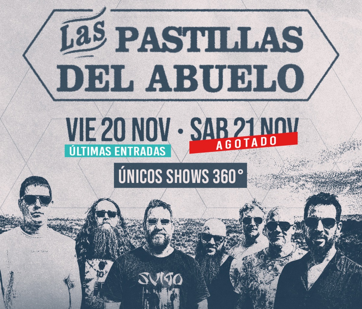 Las Pastillas del Abuelo - �ltimas entradas para ver a Pastillas del Abuelo en Movistar Arena
