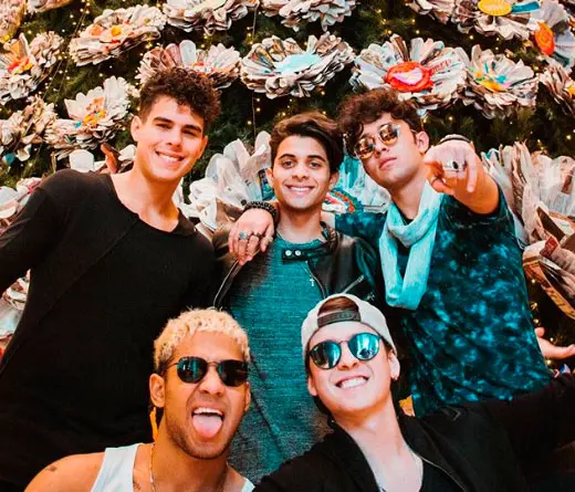Cnco -  CNCO est grabando Mamita