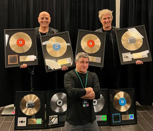 Discos de Platino y Oro para Soda Stereo