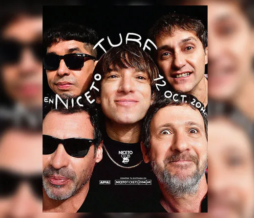 Turf - Turf anuncia un nuevo show en la Ciudad de Buenos Aires
