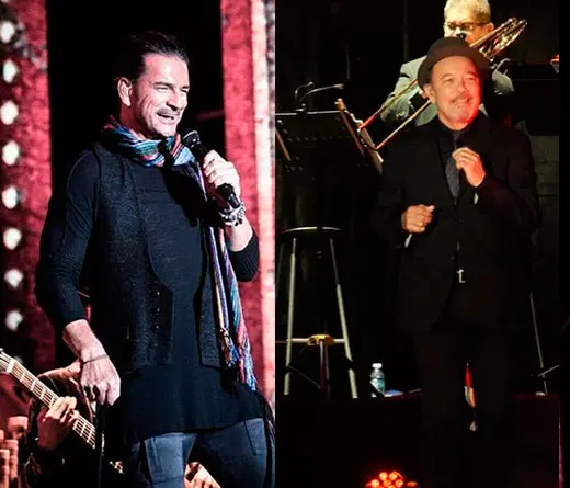 Dos grandes juntos: En qu andan Ricardo Arjona y Rubn Blades?