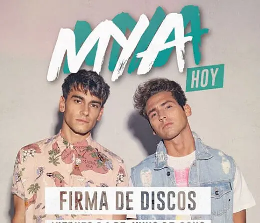 MyA (Maxi y Agus) - Firma de Discos de MYA