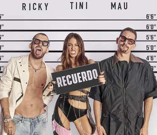 Mau y Ricky - Recuerdo, lo nuevo de Tini con Mau y Ricky 