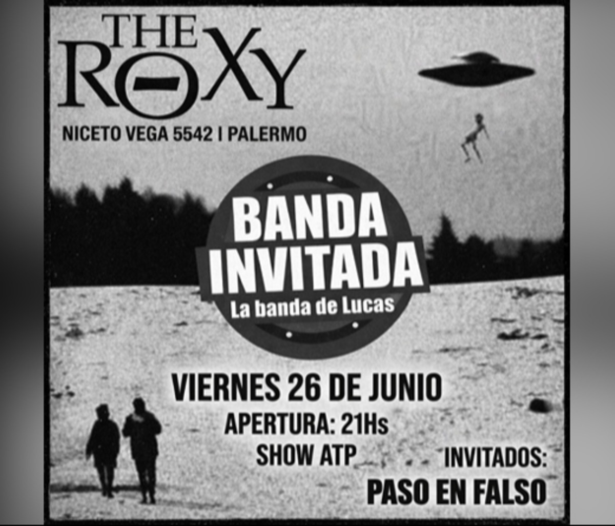 BANDA INVITADA  - BANDA INVITADA se presenta en The Roxy de Buenos Aires