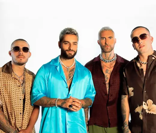 Maluma - Colaboracin musical de Maluma, Adam Levine y The Rudeboyz