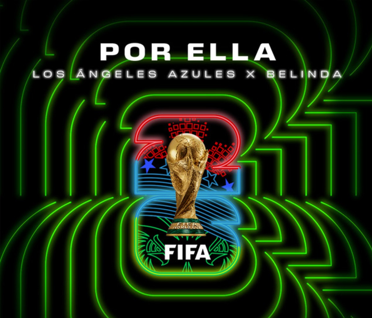 Los �ngeles Azules - Los �ngeles Azules y Belinda lanzan la cumbia de la Copa Mundial