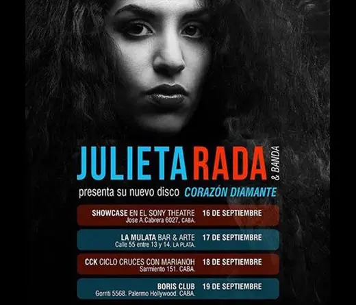 Julieta Rada - Julieta Rada en Argentina