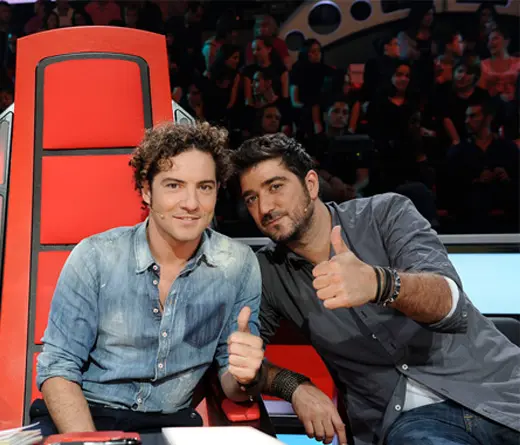 David Bisbal - Antonio Orozco junto a David Bisbal