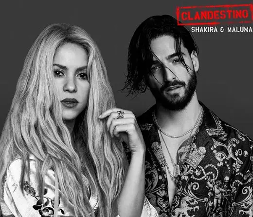 Clandestino es otro temn de Shakira con Maluma.