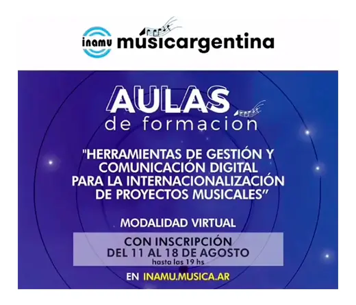 INAMU (Instituto Nacional de la Msica) - Fomento Internacional 2021