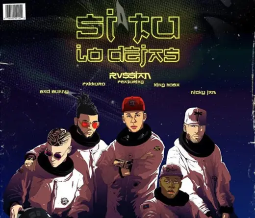 Nicky Jam - Si T Lo Dejas: Nicky Jam, Farruko, Bad Bunny, Rvssian y King Kosa