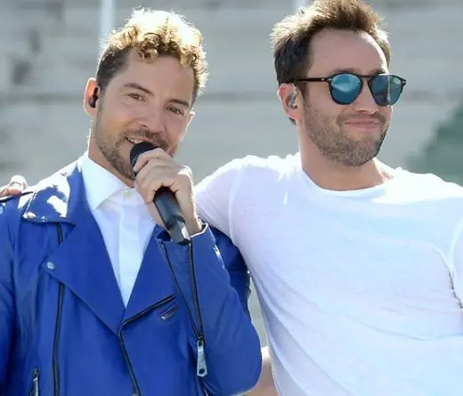 Luciano Pereyra - David Bisbal cant con Luciano Pereyra