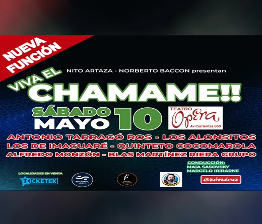 CMTV.com.ar - "Viva el chamam" llega al Teatro pera