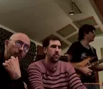 Indio Solari - El Indio Solari subi� una foto en el estudio de grabaci�n