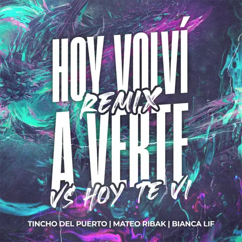Mateo Ribak - HOY VOLV� A VERTE VS HOY TE VI - REMIX - SINGLE
