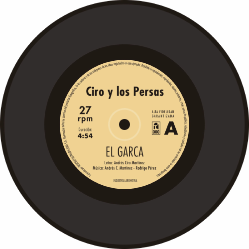 Ciro y Los Persas - EL GARCA - SINGLE