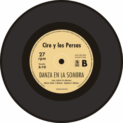 Ciro y Los Persas - DANZA EN LA SOMBRA - SINGLE