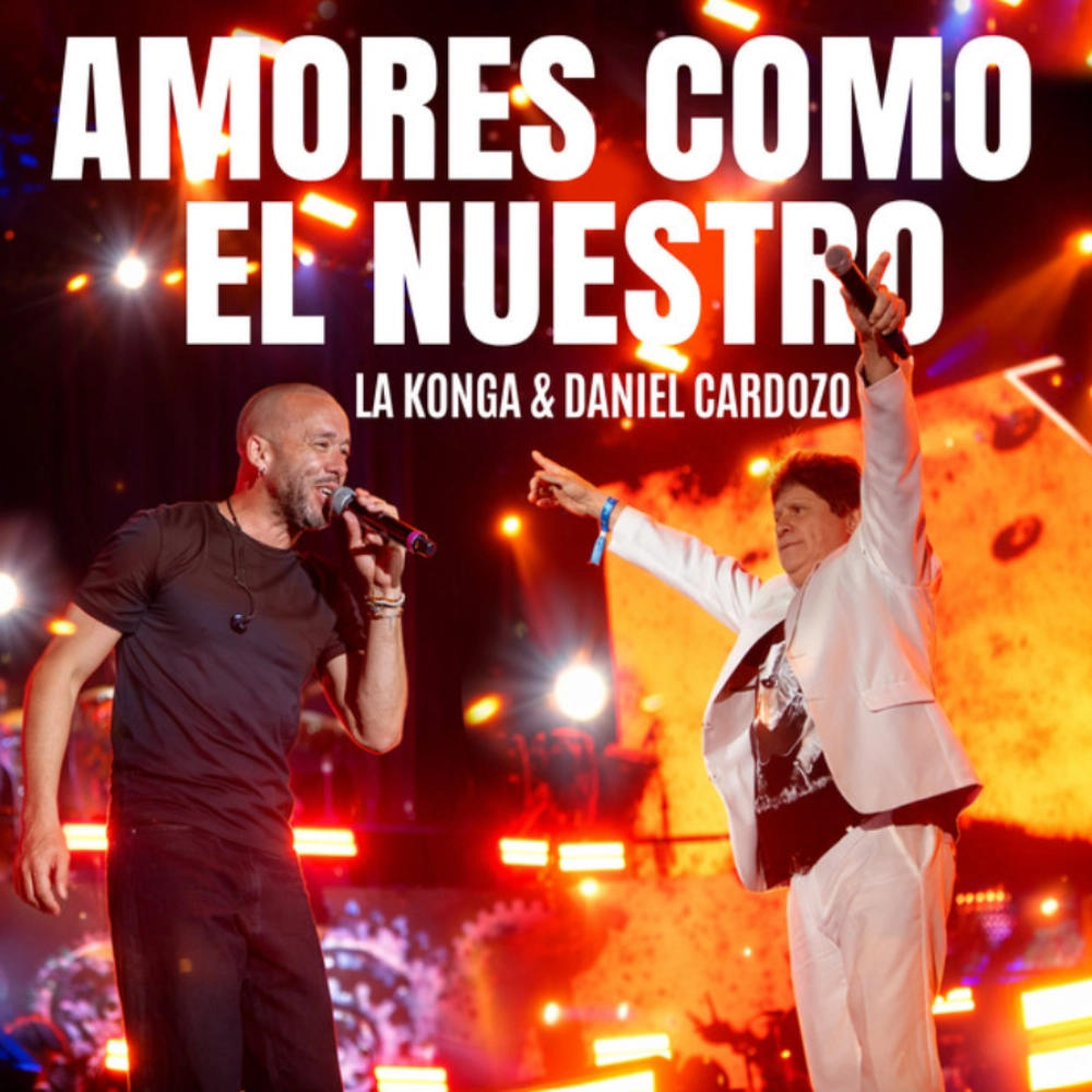 La K�onga (La Konga) - AMORES COMO EL NUESTRO (EN VIVO ESTADIO V�LEZ) - SINGLE