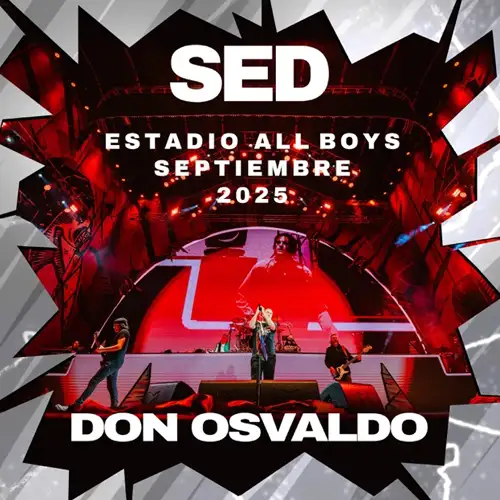 Don Osvaldo - SED (EN VIVO C.A. ALL BOYS) - SINGLE