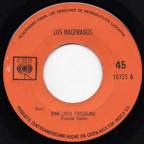 Los Nufragos - DIME LINDA CHIQUILINA / Y TIENE MUCHO QUE VER - SINGLE