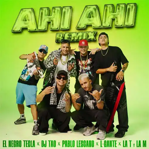 El Negro Tecla - AH AH REMIX - SINGLE